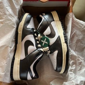 Women’s Nike Dunk Low PRM White/Black Coconut Milk